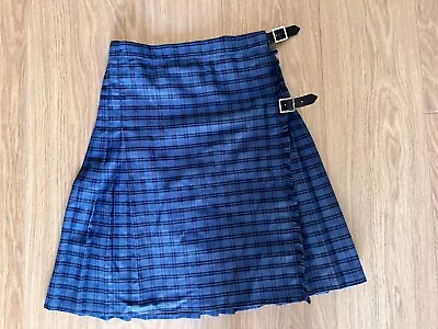 A Blue Tartan Kilt For The Girls Of Colfe's School. 26/20 Size • £12