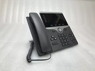 Used Cisco CP-8861 VOIP Business Phone Wiped W/Stand And Headset • $24.99