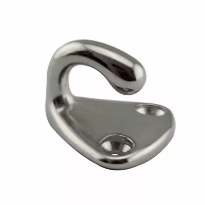 Towel Coat Heavy Duty Stainless Steel Door Wall Mount J Hook Hanger Holder • $6.70