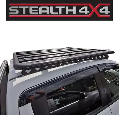 $479 • Buy Stealth Mitsubishi Triton 2015+ Roof Rack Alloy Low Profile Incl. Brackets Black