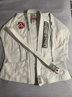 Gracie Barra GI A3 White Kimono Top With A3 Belt Jui Jitsu • $67