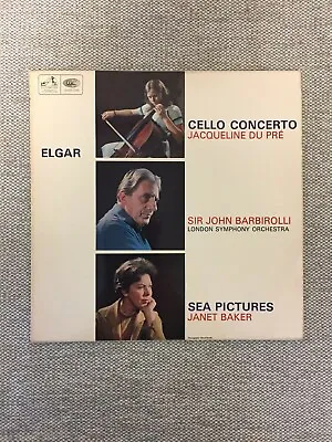 £8 • Buy ASD 655 EMI Collectable Vinyl Elgar. Du Pre, Barbirolli, Baker (ourcodeRP)