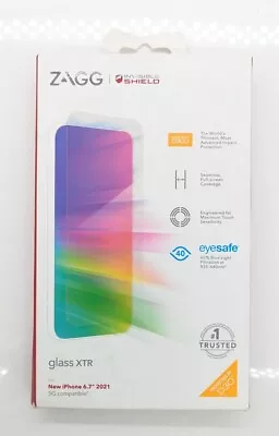 ZAGG Invisible Shield Glass XTR D30 For IPhone 13 Pro Max 6.7 In (2021) • $11.50