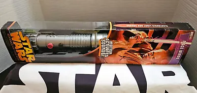 Mace Windu Electronic Lightsaber STAR WARS Revenge Of The Sith 2005 NEW #2 • $59.98