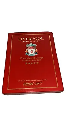 £450 • Buy Liverpool FC 2005 Limited Edition Istanbul Champions League Final Boxed Shirt