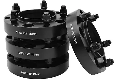 5X150 MM Hub Centric Wheel Adapters 1.25  Thick For 110 MM Hub Toyota Vehicles • $143.35