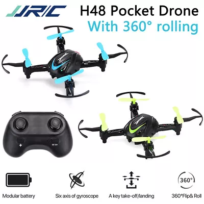 JJRC H48 Mini 4CH 6 Axis Mini RC Drone Quadcopter With 360° Roll Mode Kids Toy • $25.06