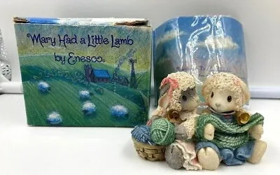 1995 Enesco Mary Had A Little Lamb  Close Knit Friends  159727 • $9.59