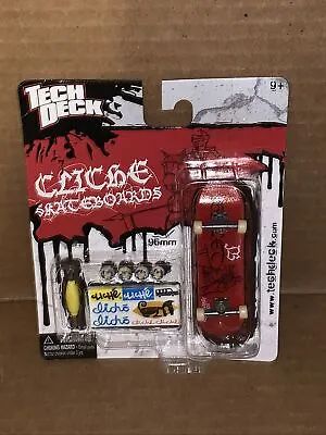 Tech Deck Cliche Skateboards Red Skateboard Moc Sealed • $24.99