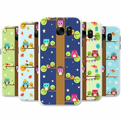 Owls High In The Tree Tops Snap-on Hard Back Case Phone Cover For Samsung Phones • £4.95
