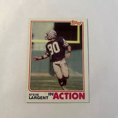 1982 Topps - #250 Steve Largent • $1.49