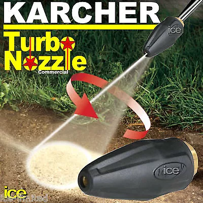 £89.99 • Buy Karcher Commercial Turbo Nozzle Rotary Spinning Oscillating Dirtblaster Hd Hds