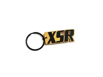 YAMAHA GENUINE XSR Logo Rubber Keyring Key Chain XSR700 XSR900 • $19.95