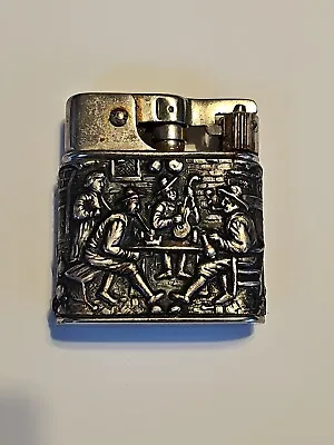 Antique Baby Mylflam Antique Sterling Silver Repousse Lighter • $99.95