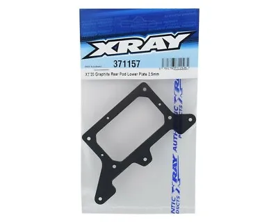 XRAY X1 2020 2.5mm Graphite Rear Pod Lower Plate 371157 RC Car Racing Remote  • $42.94