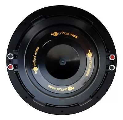 Critical Mass 10'' Sub Subwoofer Audio Jl Orion Kicker Jbl Mtx Vega Best Speaker • $145.50