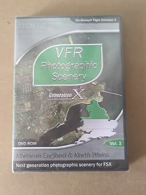 £29.99 • Buy VFR Photographic Scenery 3: N Eng & N Wales Add-On For FSX (PC DVD) NEW & SEALED