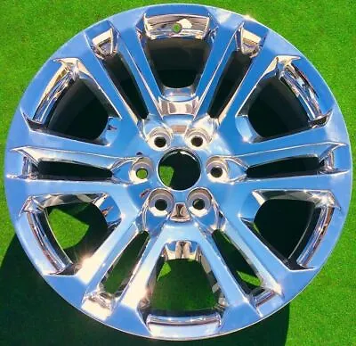 $429 • Buy Factory Escalade Tahoe Yukon Wheel New 22 In GM OEM Chrome 84346101 4741 Sierra