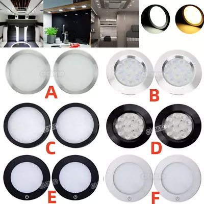 12V Interior Caravan Campervan RV Trailer Boat LED Down Light Ceiling Spot Lamp • $18.79