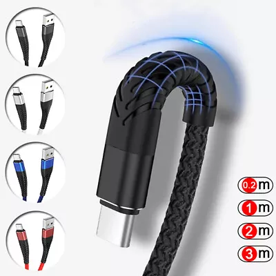 $7.89 • Buy USB C Type C Data Charger Cable Fast Charging Cord For Samsung S8 S9 S10 S20 S21