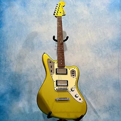 2002 Fender JGS Jaguar Vintage Gold Crafted In Japan • $1299