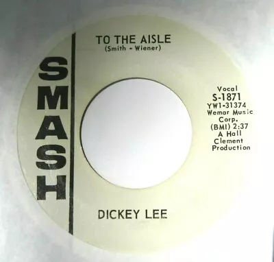 DICKEY LEE *  TEEN  45 * Mother Nature / Isle * 1950s 1960s VG+ DJ PROMO * VINYL • $8