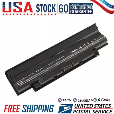 6 Cells Battery For Dell Inspiron N5110 N5010 N4110 N4010 N5040 N5050 3420 3520 • $16.89