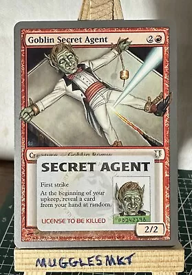 GOBLIN SECRET AGENT X 2 - MtG Unhinged - Common - MINT • £1.80