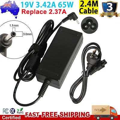 65W 19V 3.42A Laptop Power Charger For Acer Swift SF514-54T SF514-54GT 3.0*1.1mm • $18.79