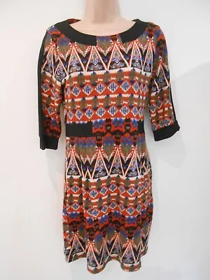 Ladies Izabel Multicoloured Tight Shift Party Dress Gown Size 8 Or 10 New £24.00 • £15.99