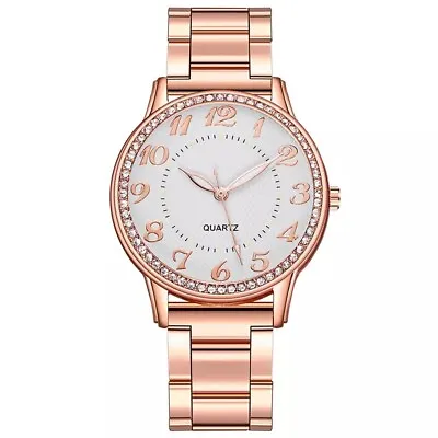 £6.99 • Buy Ladies Womens Bracelet Watches Wrist Watch Quartz Analogue Gold Silver Gift UK