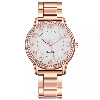 £6.99 • Buy Ladies Womens Bracelet Watches Wrist Watch Quartz Analogue Gold Silver Gift UK