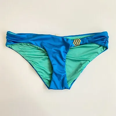 A.Che Winslet Hipster Bikini Bottoms Catalina Blue Small • $25