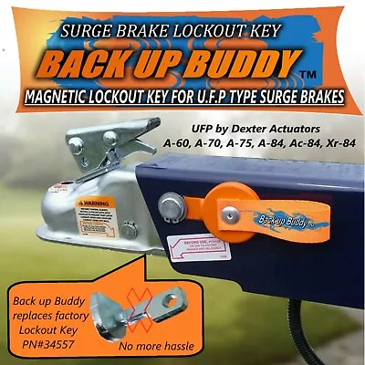 £17.44 • Buy  Magnetic Lock Out Key For Ufp Type Trailer Surge Brakes      Back Up Buddy