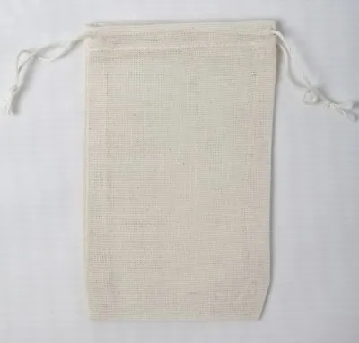 Made In The USA 3x5 Double Drawstring Muslin Bags • $20