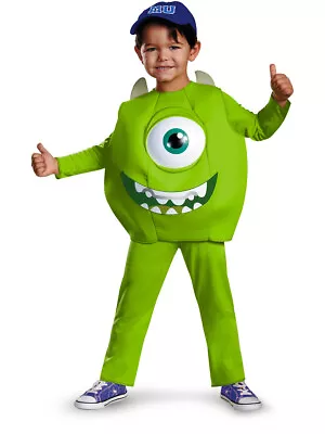 Child Deluxe Monsters Inc University Mike Costume 4-6 • $36.98