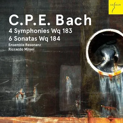 C.P.E. Bach 4 Symphonies Wq 183 - 6 Sonatas Wq 184 • £14.60