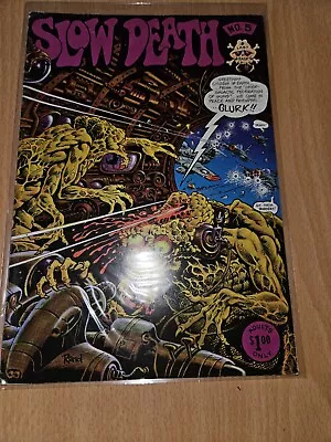 Slow Death No5 Last Gasp Underground Comic 1973 • £8