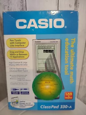 CASIO CLASSPAD 330 - A Graphics Touch Screen Calculator  • $24