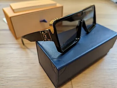 Louis Vuitton Dayton Z1321W Sunglasses - Black Larger Than Millionaire Shades Lv • $3700