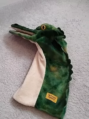 Crocodile Plush Soft Toy Hand Puppet From The Puppet Company VGC • £3.99