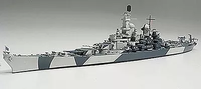 Tamiya USS IOWA BB-61 Battleship Boat - Plastic Model Military Ship Kit - 1/700 • $36.48
