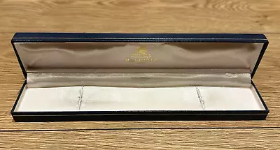 Genuine Original Vintage Rare Mappin & Webb Blue Watch Presentation Box Case • $41.02