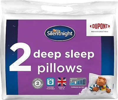 Premier Inn Hotel Quality Silentnight Super Soft Down-Like Feel Pillows • £37.23