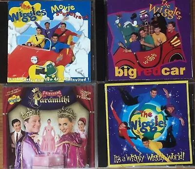 4 X CDs The Wiggles – Big Red Car 1995 - The Kingdom Of Paramithi ... • $85.50