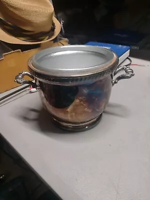 Vintage Bristol Ice Bucket EPCA Silverplate  • $26.24