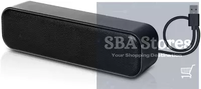 HONKYOB USB Computer SpeakerLaptop Speaker USB Powered Speaker Wired Mini With • £22.46