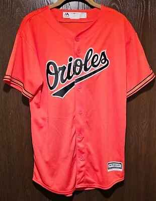 Majestic Orange Manny Machado Baltimore Orioles Baseball Jersey Youth XL 18-20 • $12.99