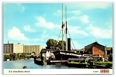 Postcard Bristol England S.S. Great Britain Brunel • $5.27