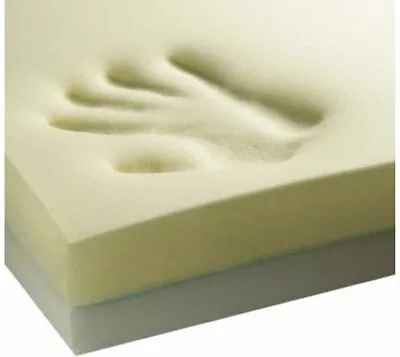 High Density Foam Bonded With A Layer Of Memory Foam For Comfort And Longlastin • £68.72